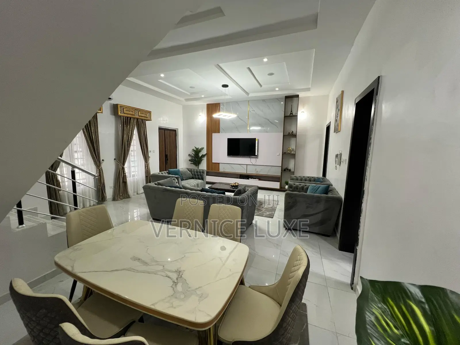 4 Bedroom Furnished Apartment in Abraham Adesanya Estate
