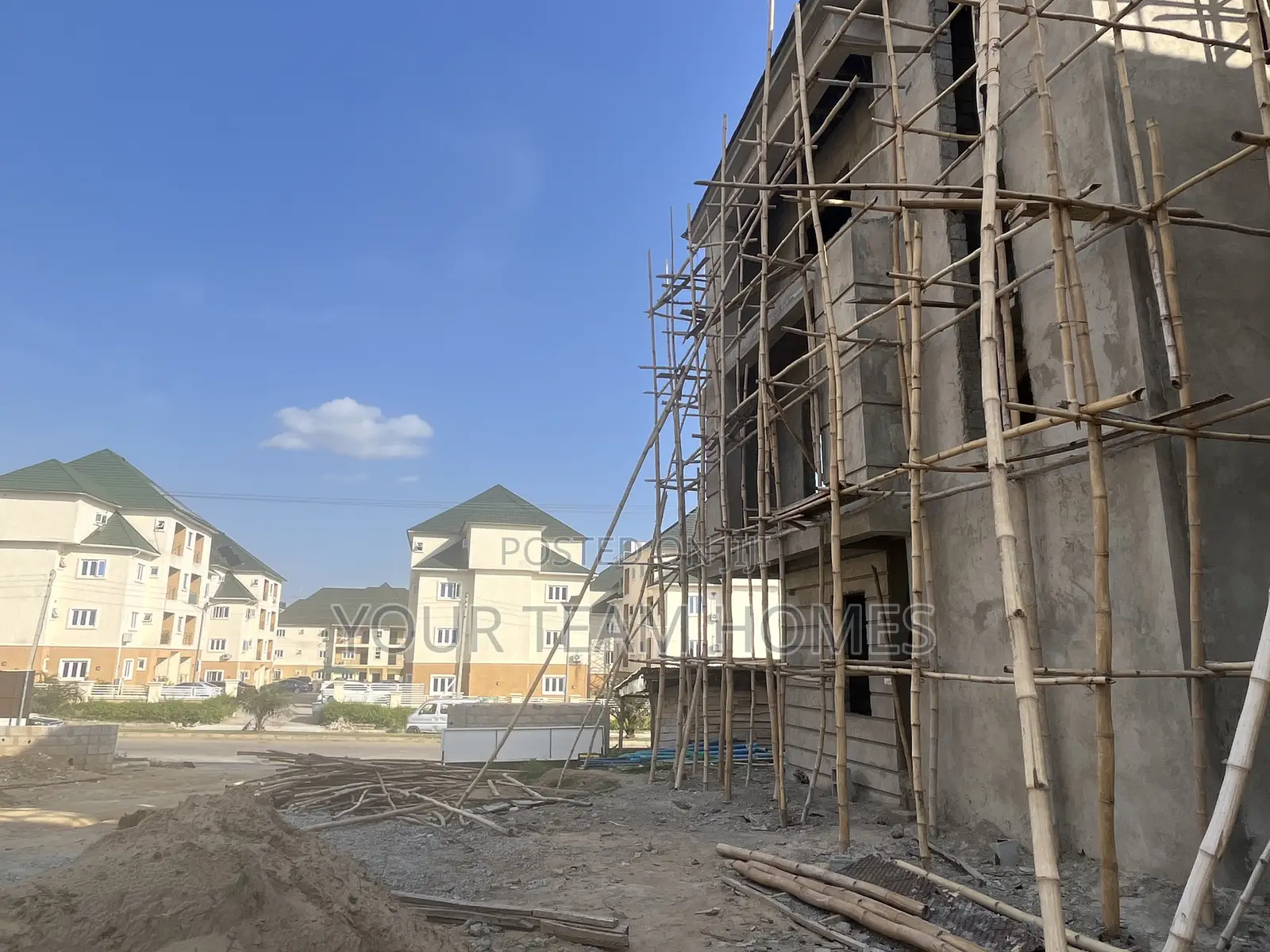 5bedroom Carcass Duplex With Bq For Sale In Riverpark Estate in Lugbe District
