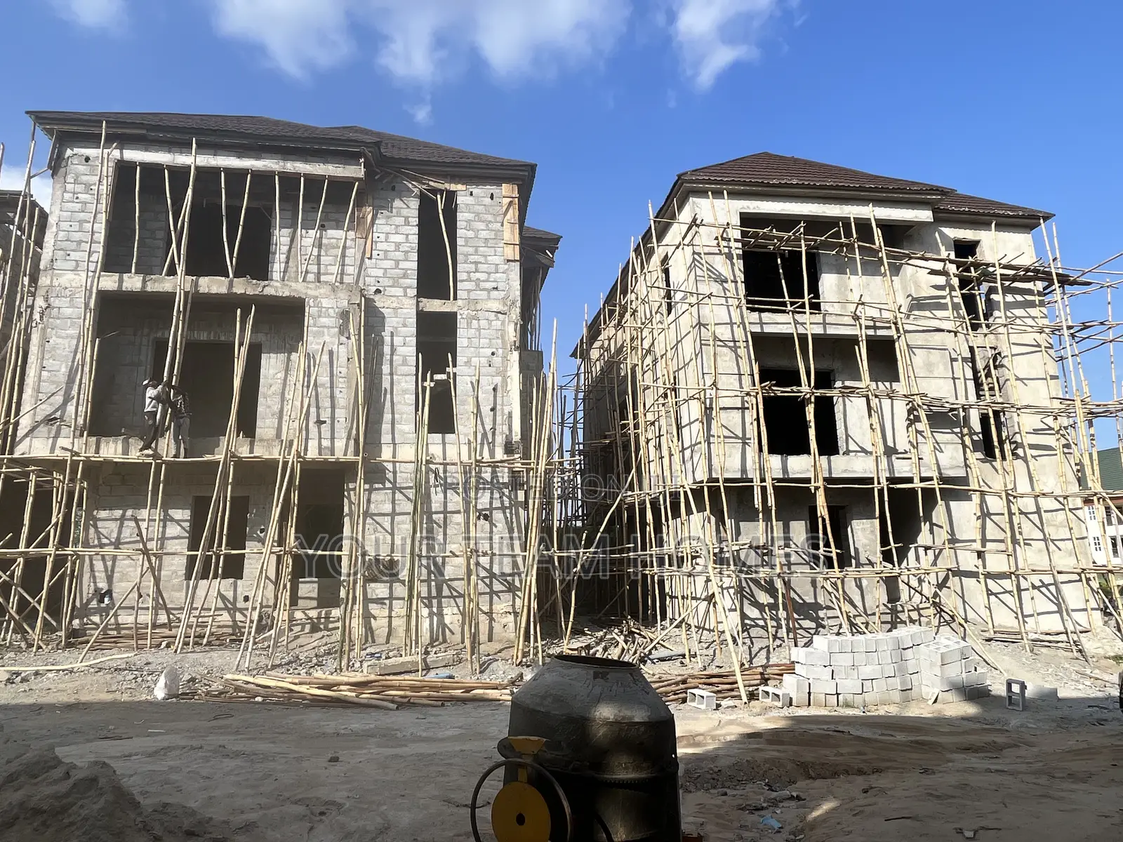 5bedroom Carcass Duplex With Bq For Sale In Riverpark Estate in Lugbe District