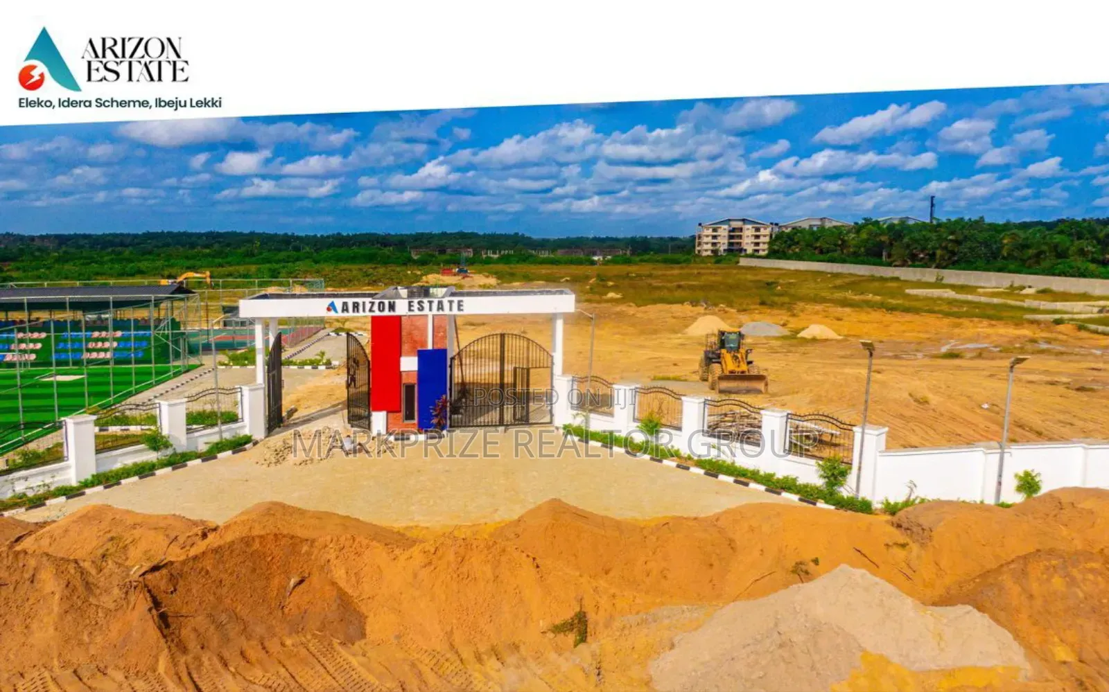 Plots in Arizon Estate Eleko, Ibeju-Lekki (C of O) 500sqm in Eleko