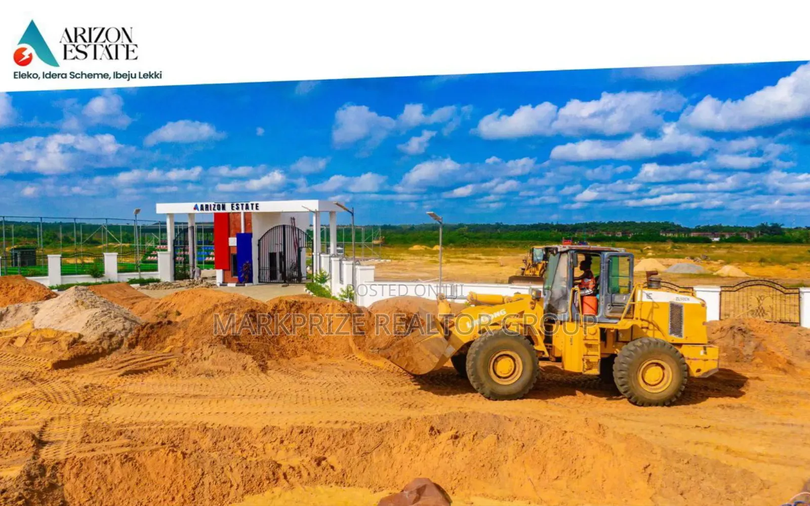 Plots in Arizon Estate Eleko, Ibeju-Lekki (C of O) 500sqm in Eleko