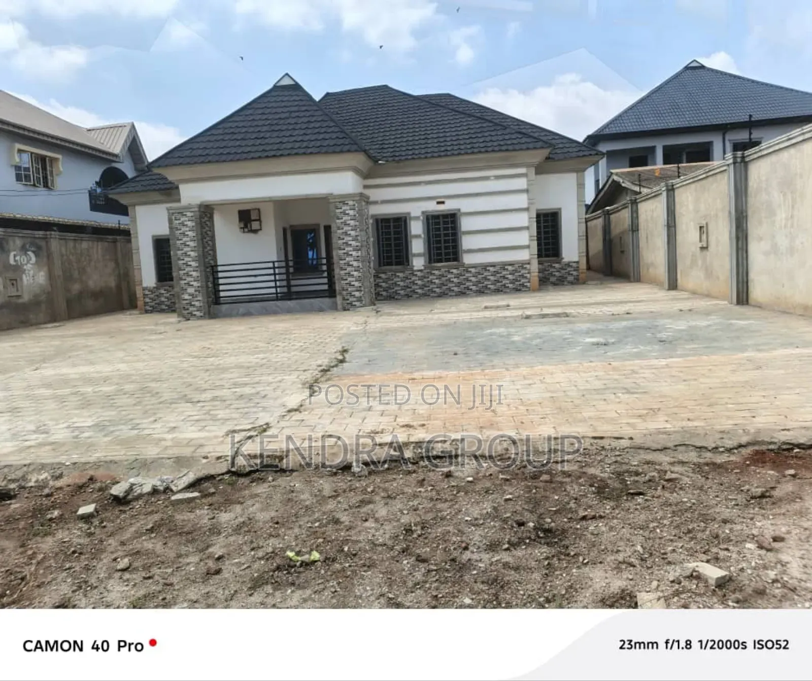 Furnished 3bdrm Bungalow in Cele, Off Elepe Road, Ijede / Ikorodu in Ijede / Ikorodu