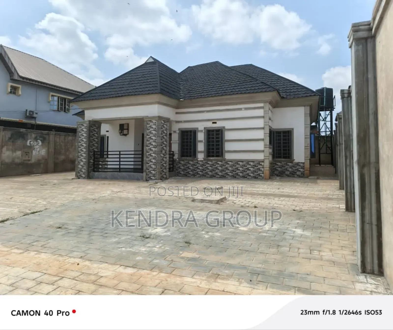 Furnished 3bdrm Bungalow in Cele, Off Elepe Road, Ijede / Ikorodu in Ijede / Ikorodu