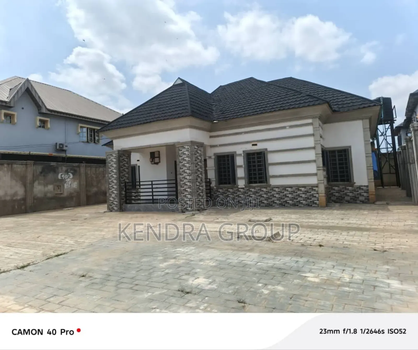 Furnished 3bdrm Bungalow in Cele, Off Elepe Road, Ijede / Ikorodu in Ijede / Ikorodu