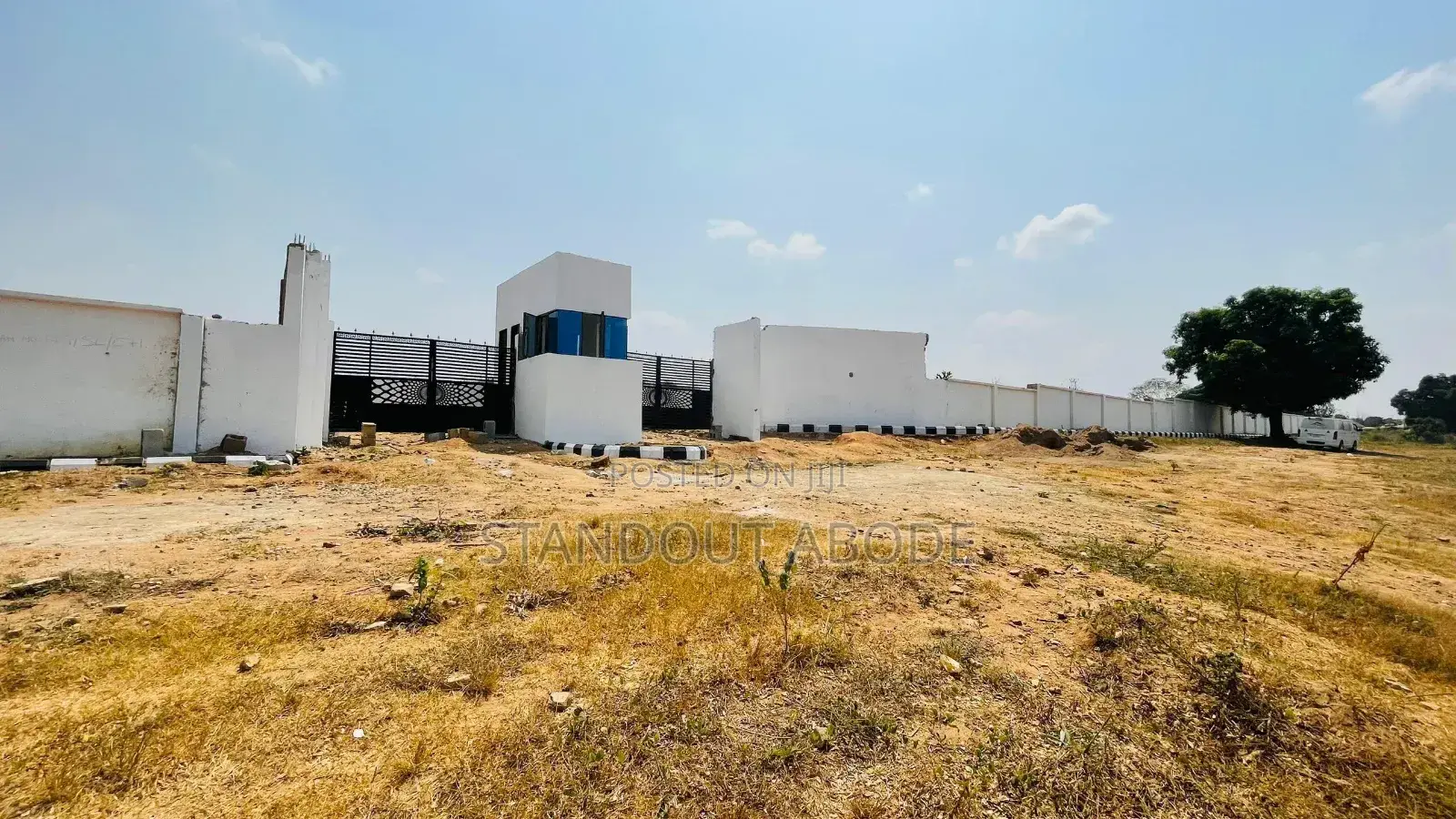 Pistis Gardens Estate Facing the Expressway in Omi Adio
