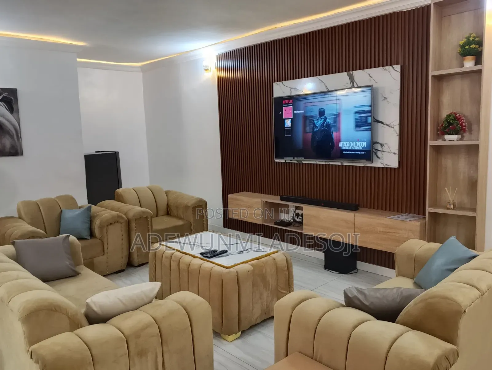 Well Furnished 2 Bedroom Flat With Wifi in Oko-Oba