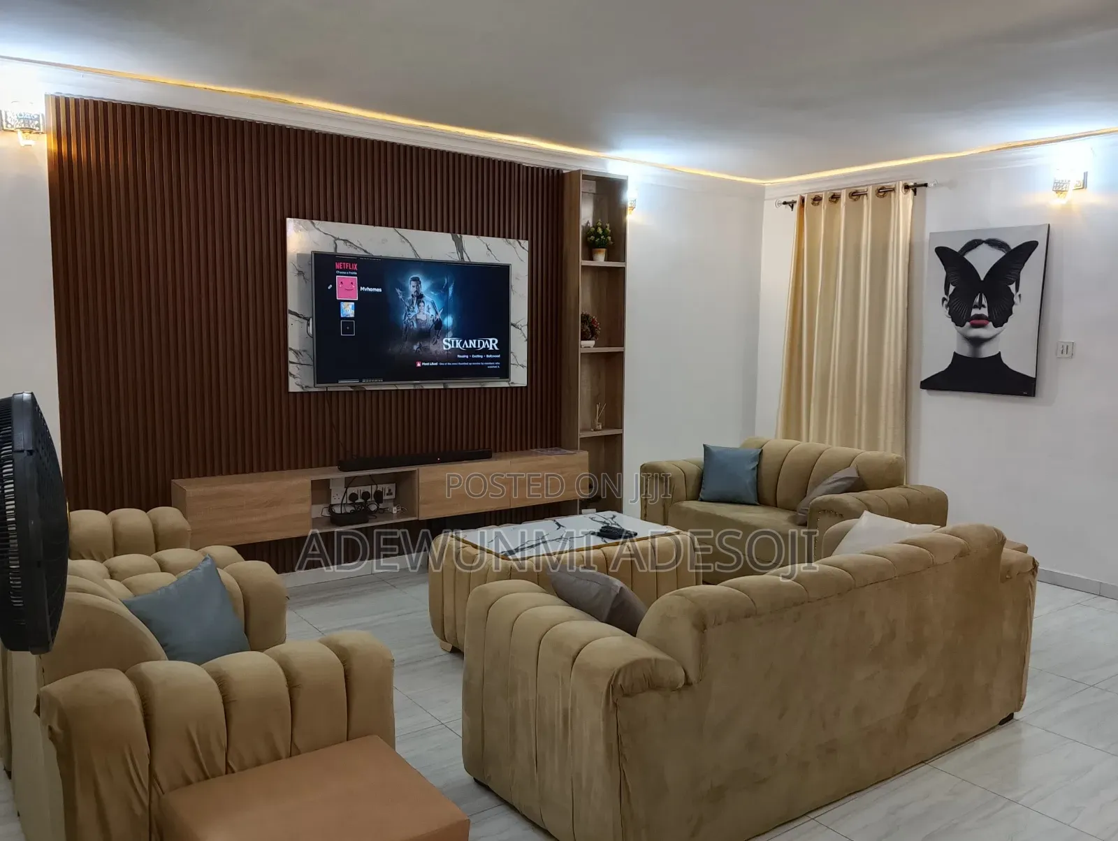 2 Br Apartment With Wifi 24/7 Power in Abule Egba