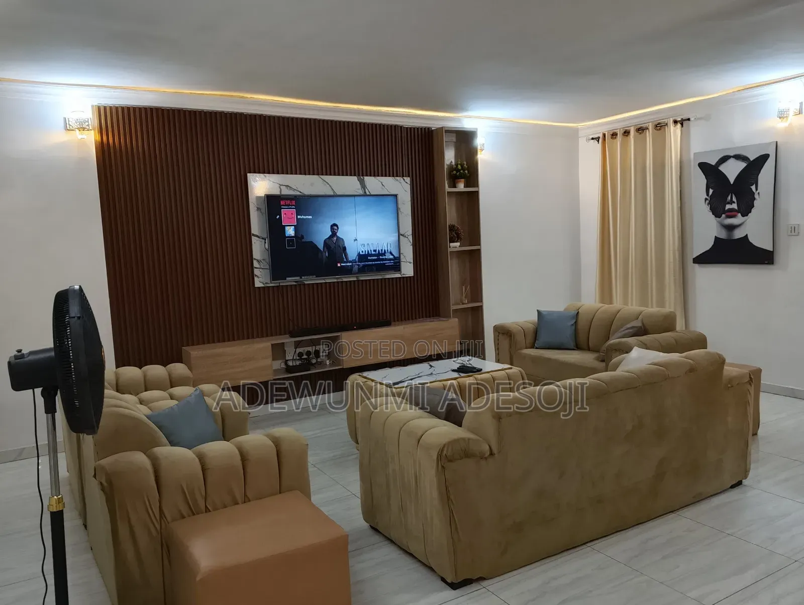 2 Br Apartment With Wifi 24/7 Power in Abule Egba
