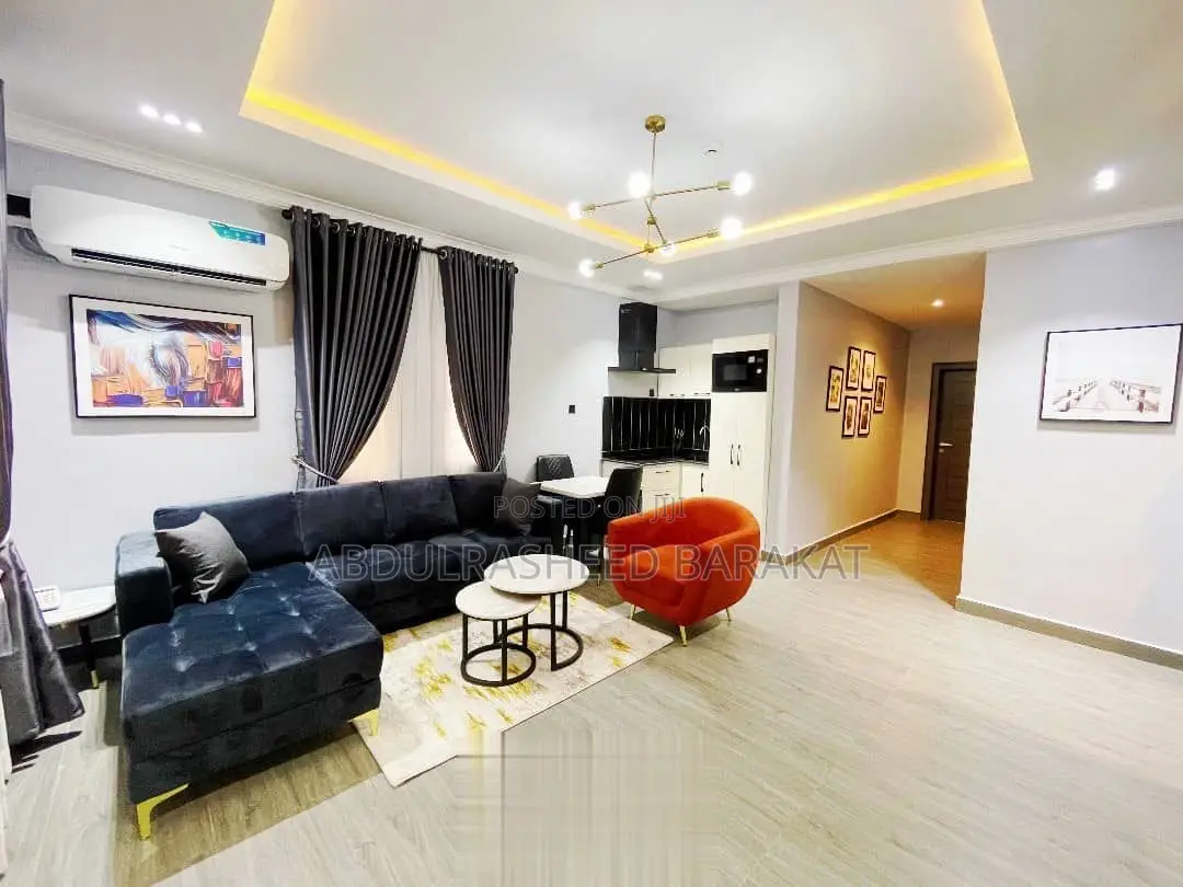 Well Furnished Luxurious Teo Bedroom Apartment With Pool in Ikeja