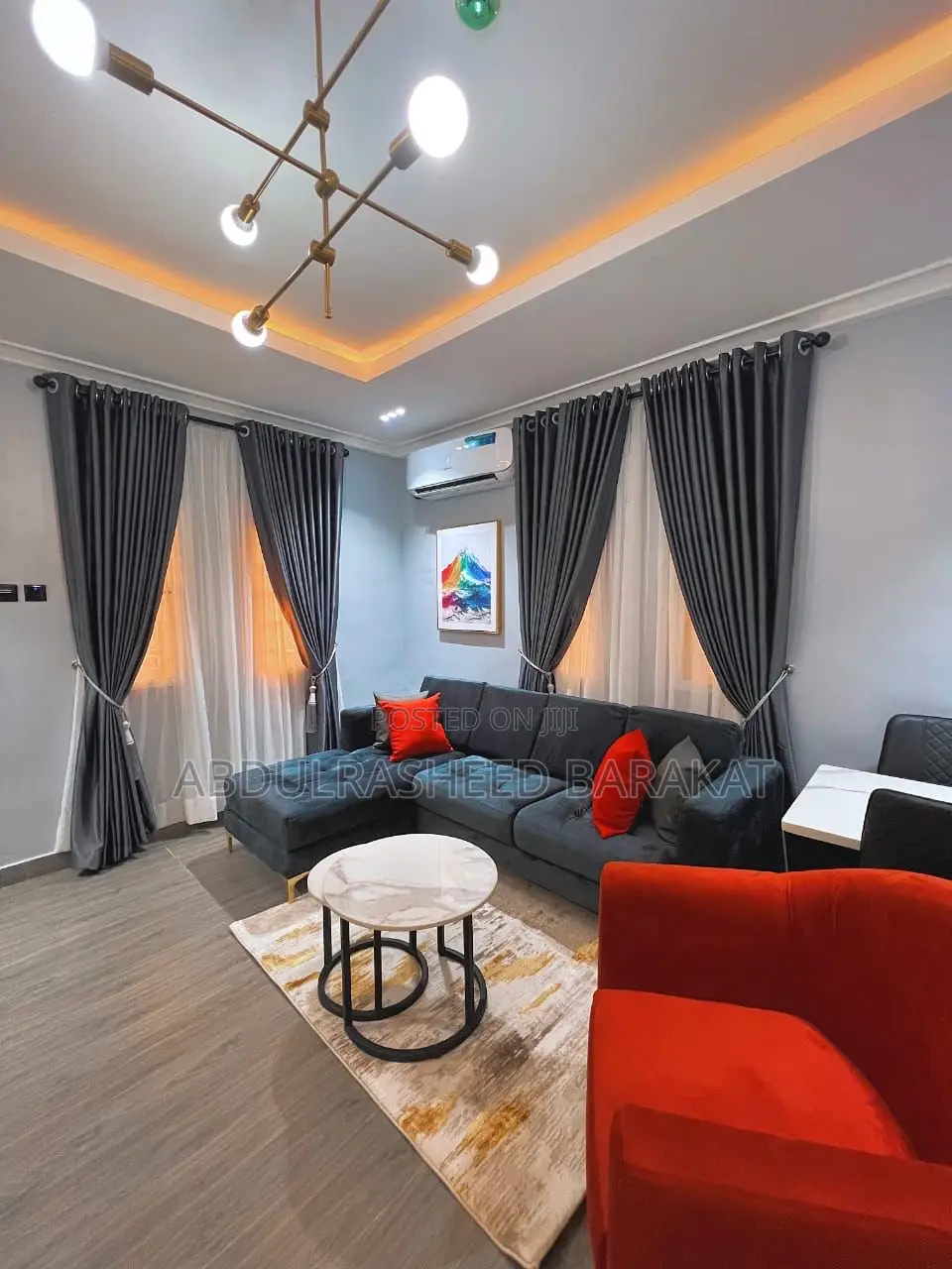 Well Furnished Luxurious Teo Bedroom Apartment With Pool in Ikeja