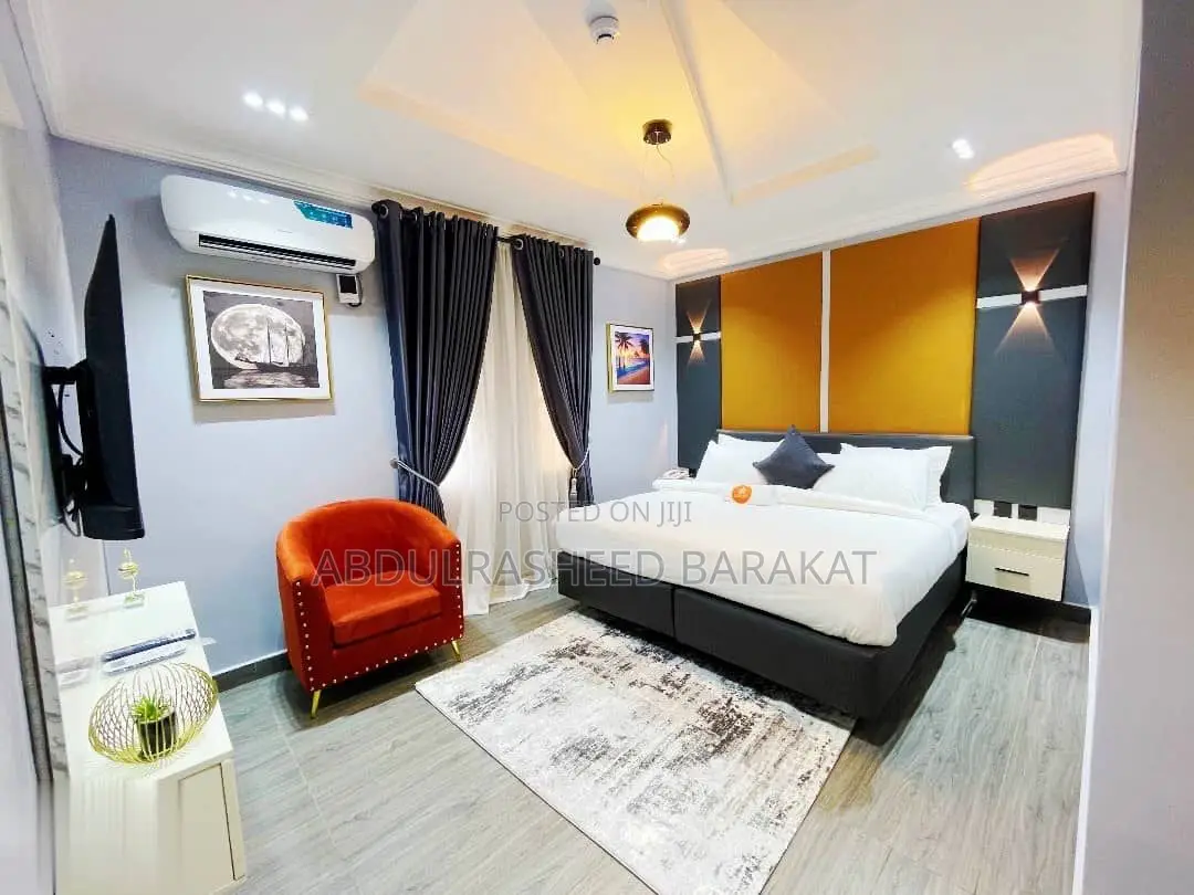 Well Furnished Luxurious Teo Bedroom Apartment With Pool in Ikeja