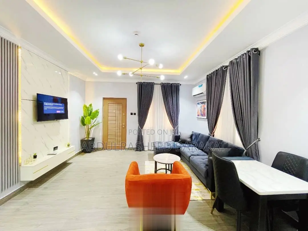 Well Furnished Luxurious Teo Bedroom Apartment With Pool in Ikeja