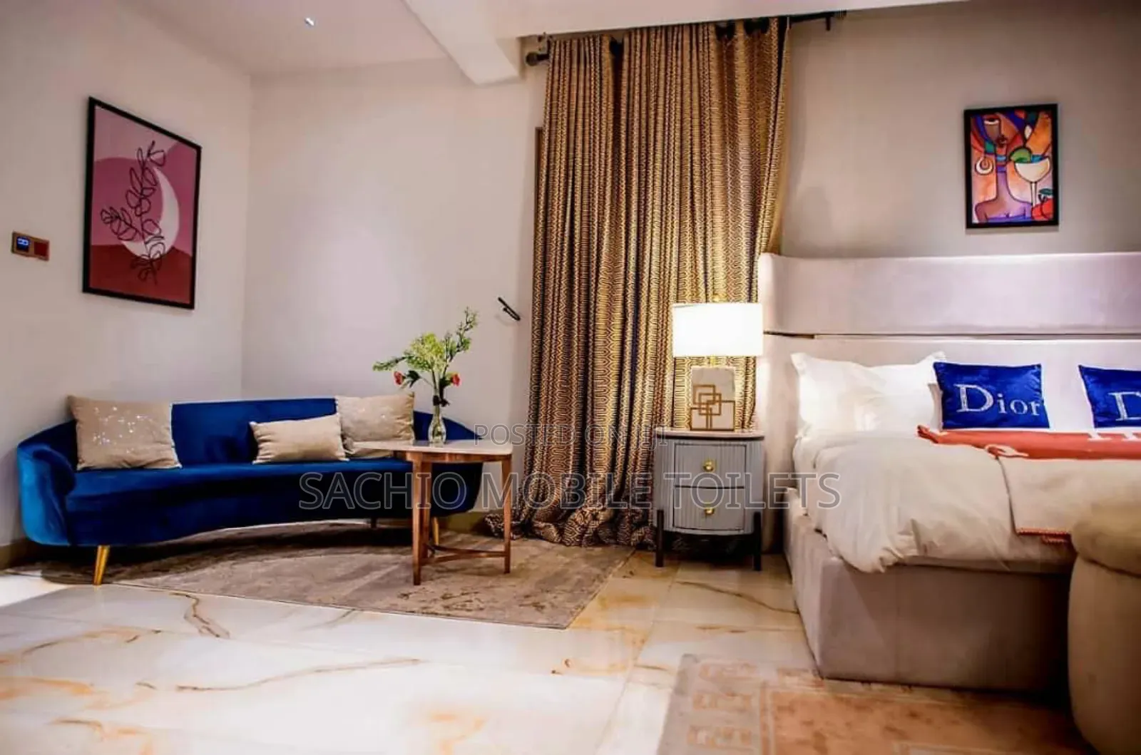 Furnished 3bdrm Apartment in Banana Island for rent in Banana Island