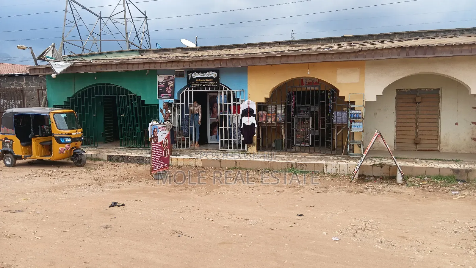 100ft/120ft Atan Kekere Ayobo 4 Active Shops Fenced Gated in Ayobo