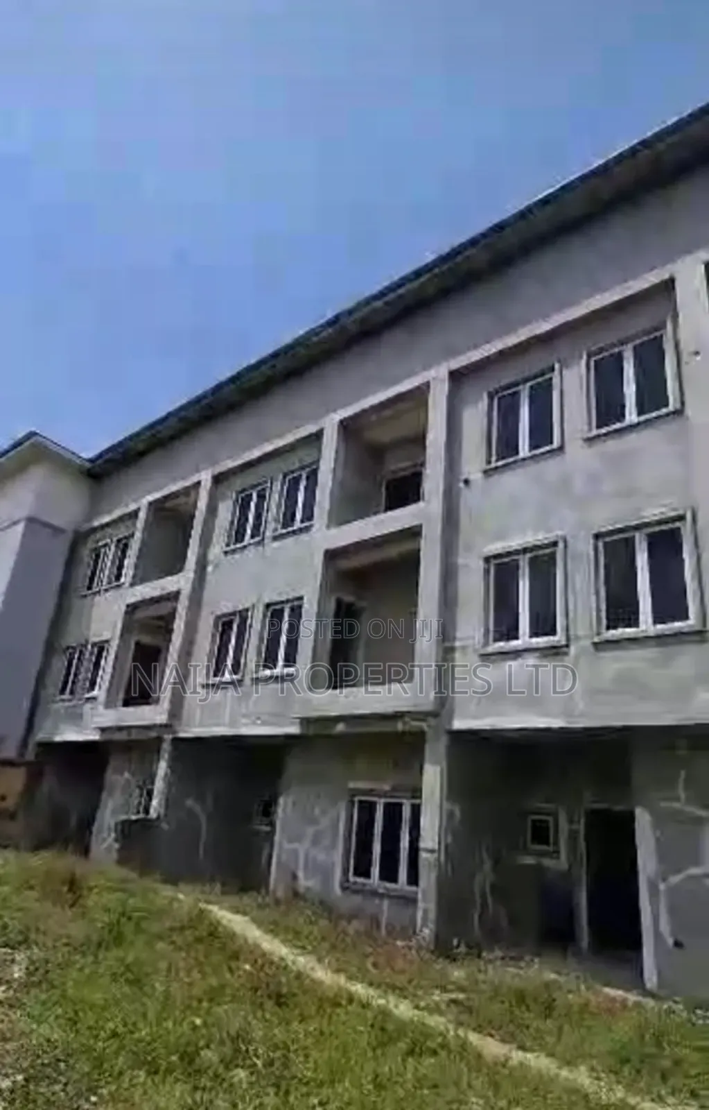 Carcass 3units of 4bed Terrace Off T.F Kuboye Lekki Right in Lekki