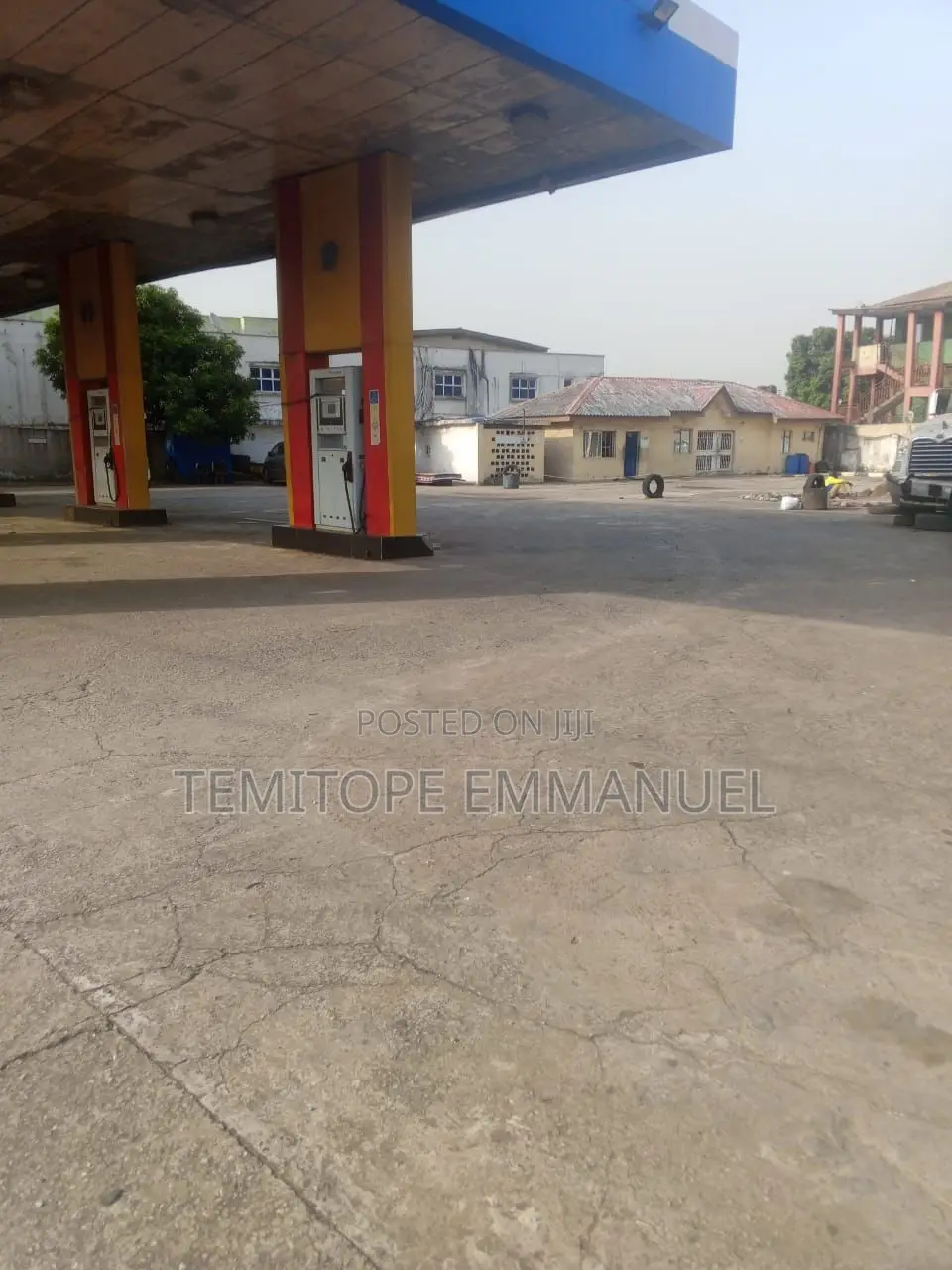 Functional and Licensed Filling Station With 12 Pumps in Dopemu