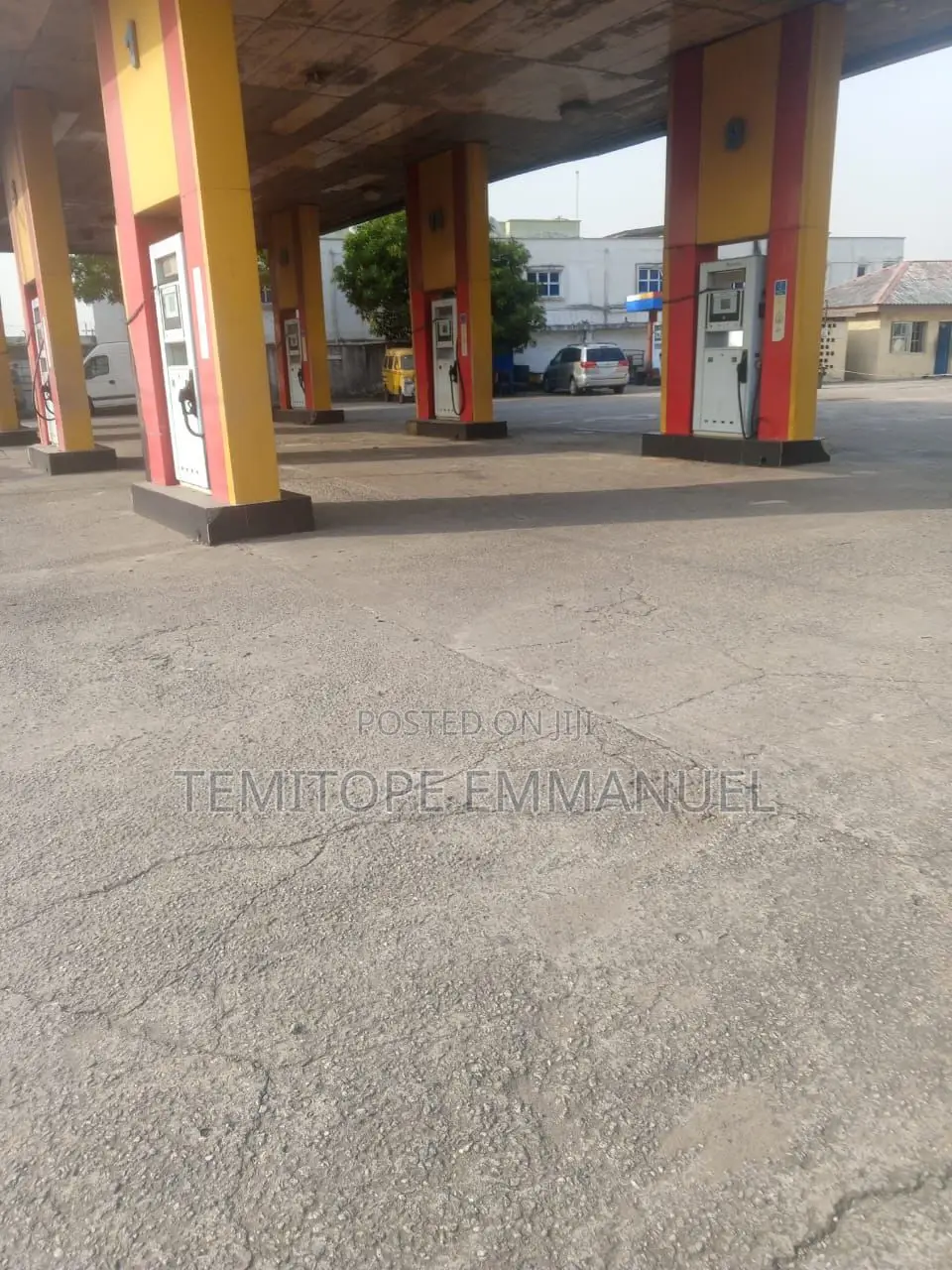 Functional and Licensed Filling Station With 12 Pumps in Dopemu