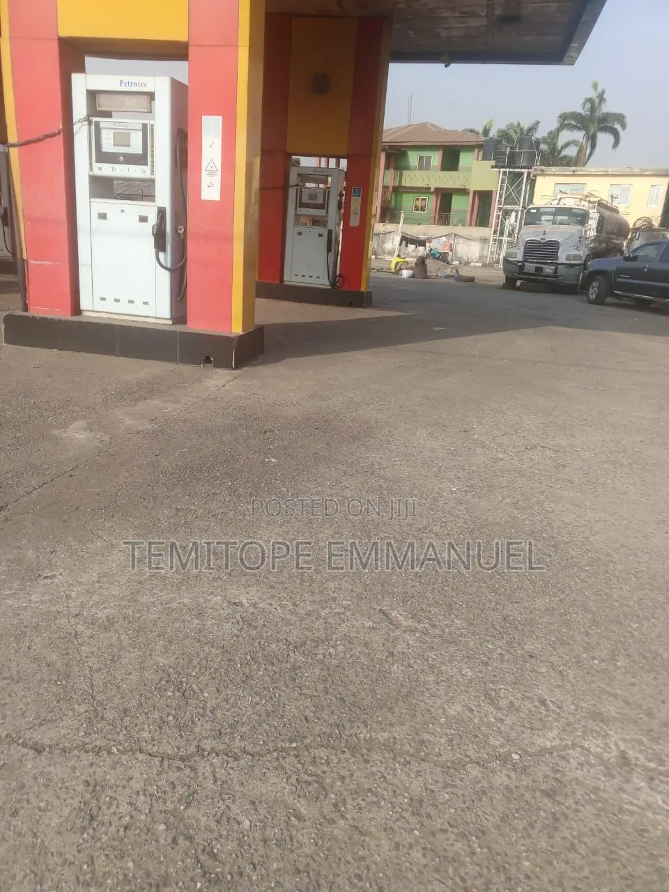 Functional and Licensed Filling Station With 12 Pumps in Dopemu