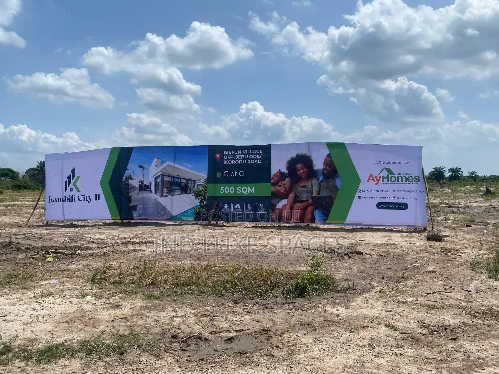 Buy 6 Get 1 Free Land in Ijede / Ikorodu