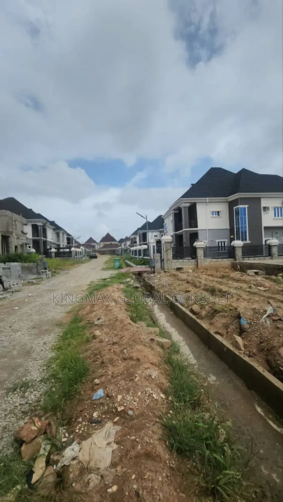 Estate Land With DPC for Sale- Prototype: 5 Bedroom Duplex in Lugbe District