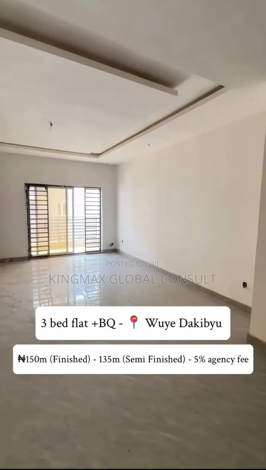 3bdrm Apartment in Wuye Dakibiyu Abuja for sale in Dakibiyu