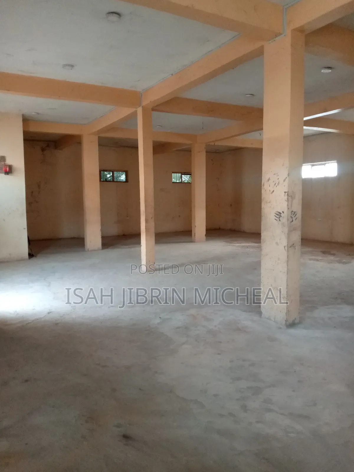 Concrete 200sqm Warehouse to Let Along Kubwa-Gwarimpa Expres in Kubwa