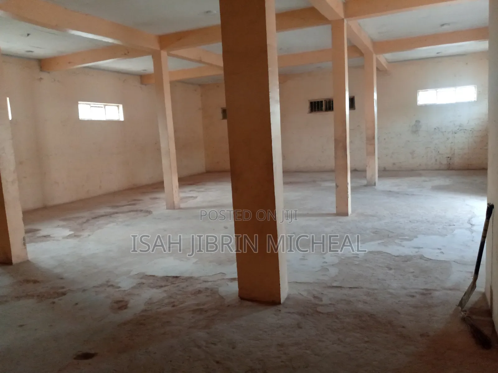 Concrete 200sqm Warehouse to Let Along Kubwa-Gwarimpa Expres in Kubwa