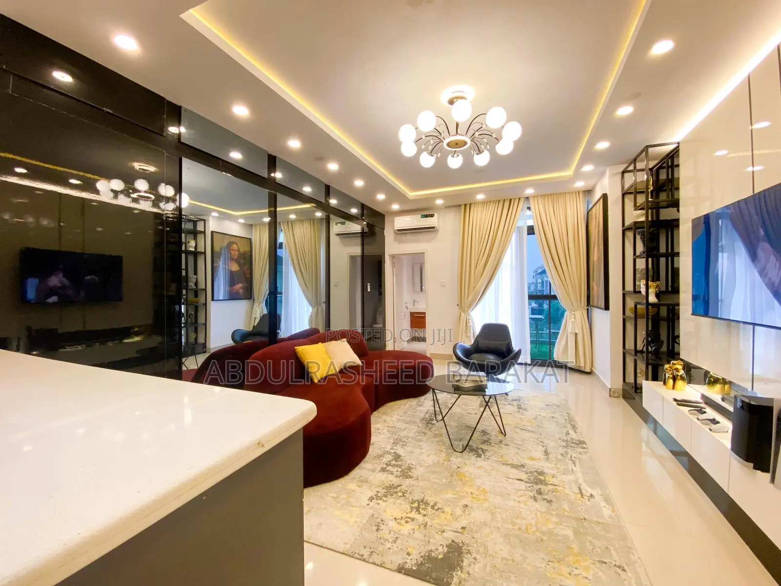 Luxury One Bedroom Apartment With Pool Balcony Ps5 in Ikate