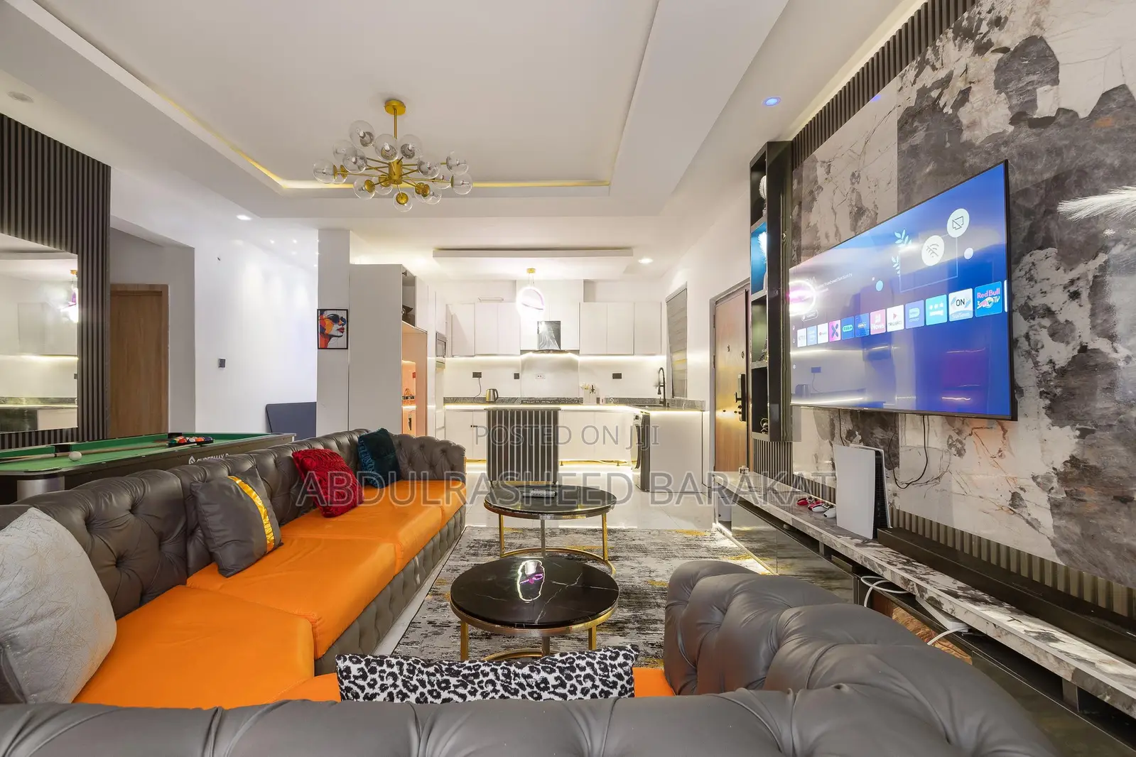 Brand New Two Bedroom Apartment Wurh Snooker Pool in Ikate
