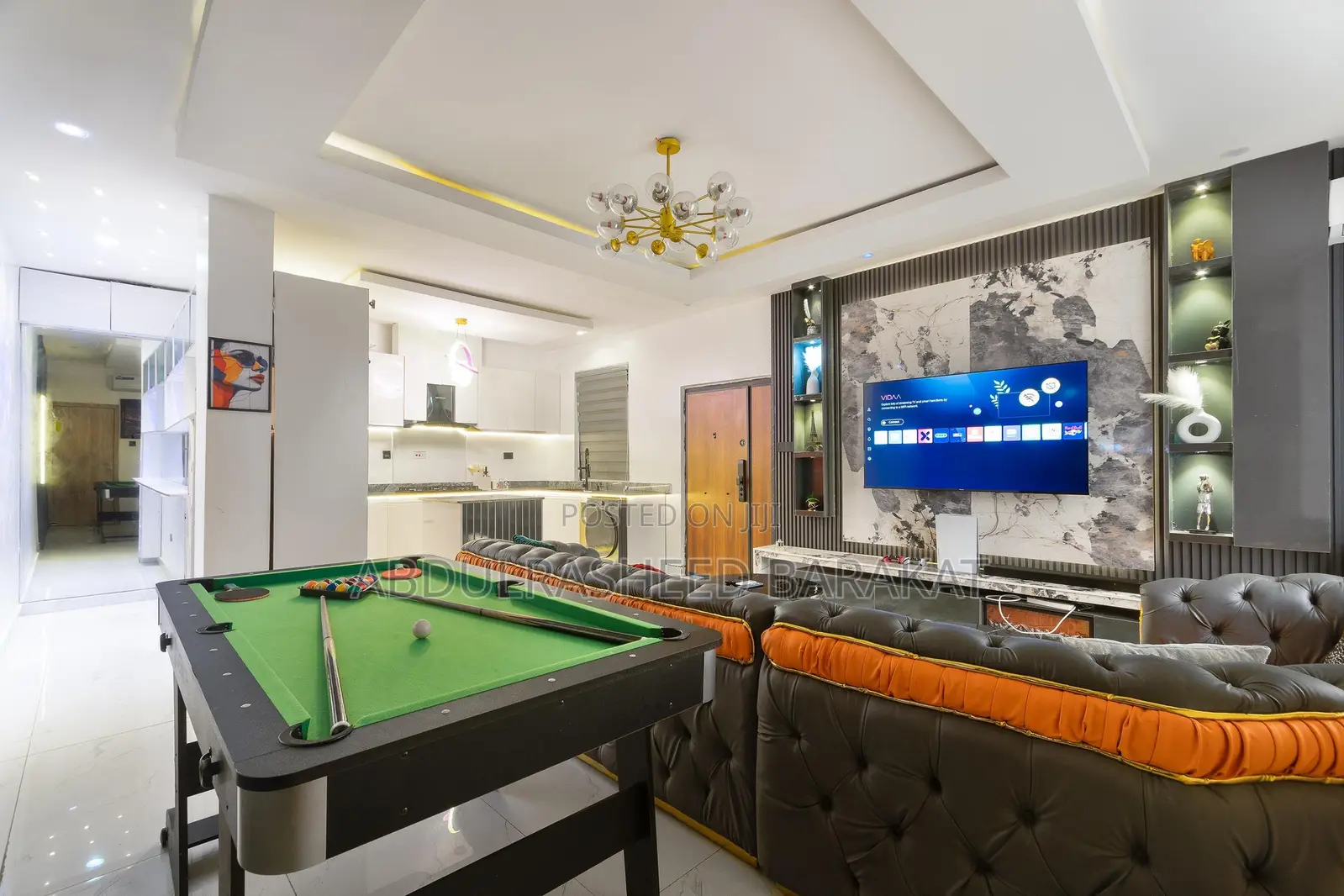 Brand New Two Bedroom Apartment Wurh Snooker Pool in Ikate