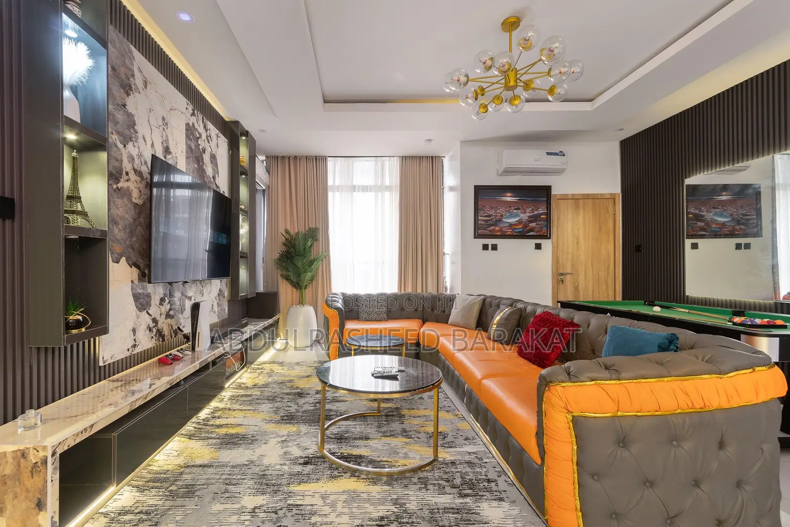 Brand New Two Bedroom Apartment Wurh Snooker Pool in Ikate