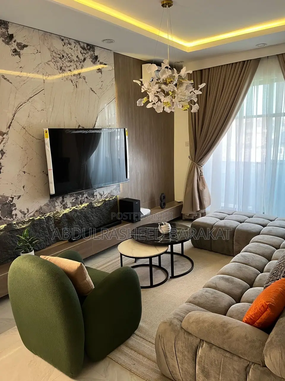 Brand New Luxury Two Bedroom Apartment in Ikate