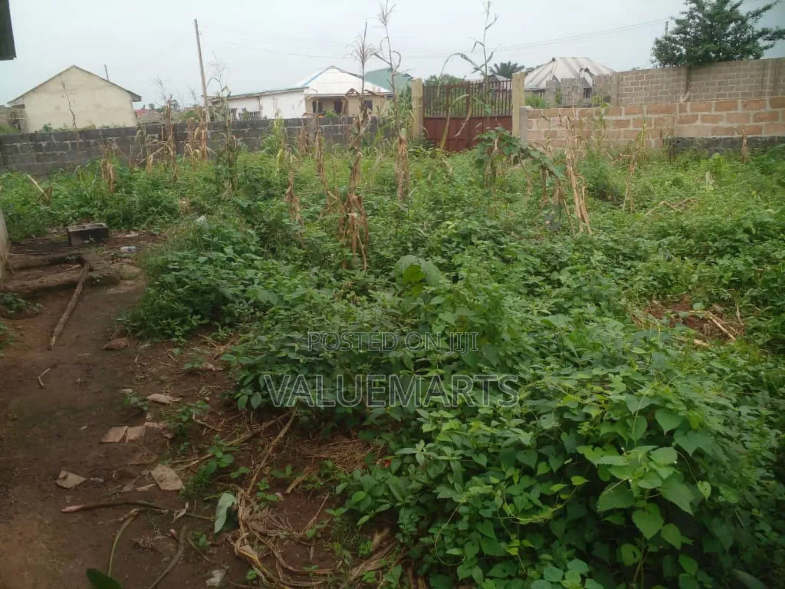 Fenced Land + Boys Quarters on Sokoto Road, Atan in Ado-Odo/Ota