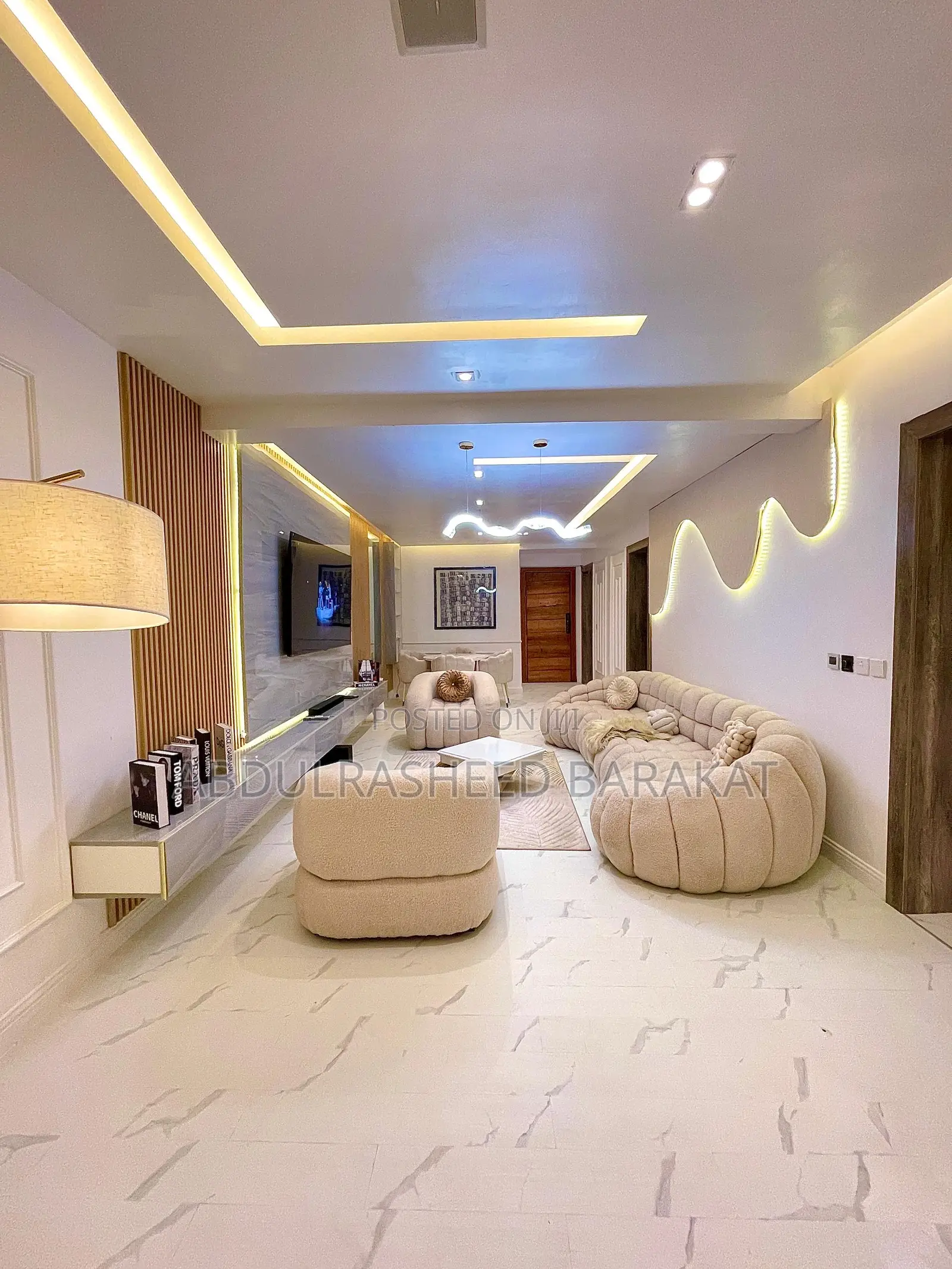 Brand Bew White Aesthetics Two Bedroom Apartment in Lekki Phase 2