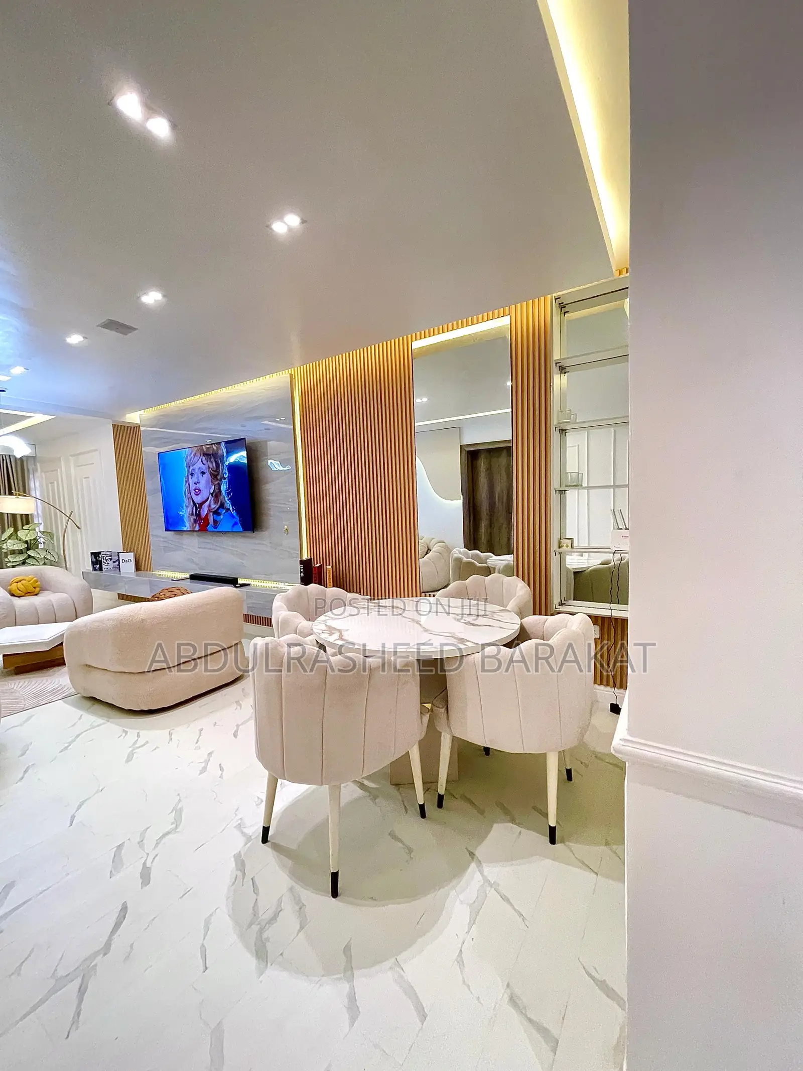 Brand Bew White Aesthetics Two Bedroom Apartment in Lekki Phase 2
