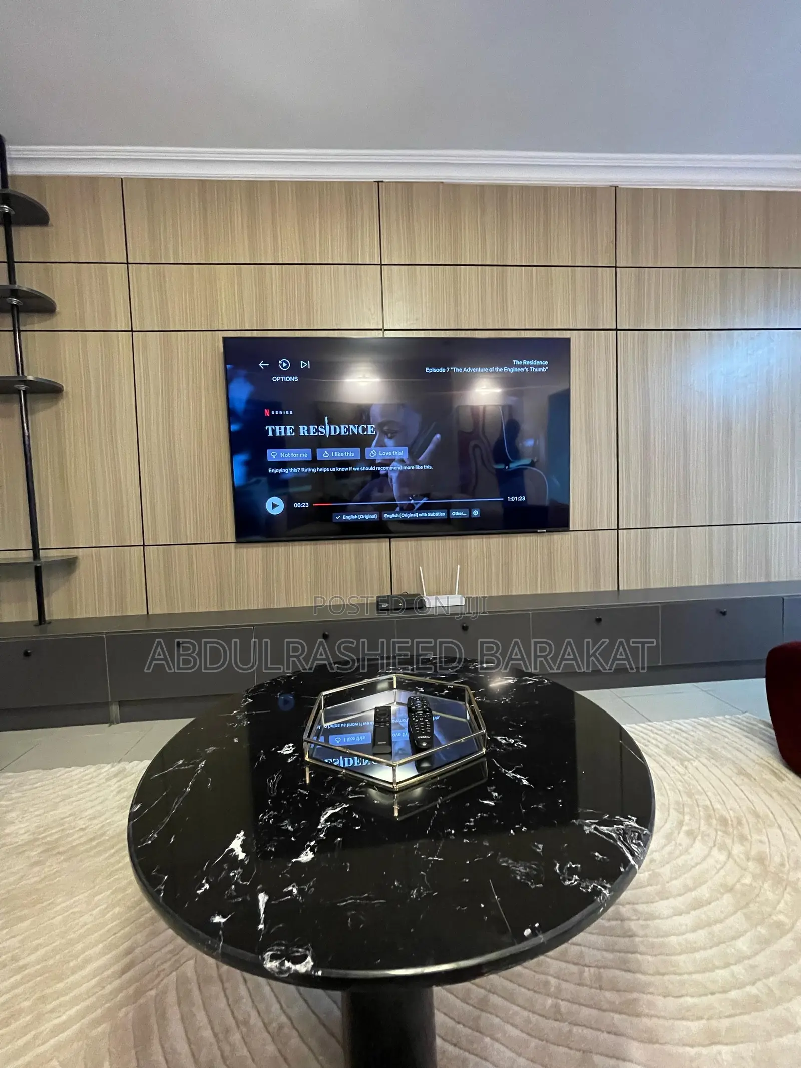 Luxury One Bedroom Apartment With Bathtub in Ikoyi