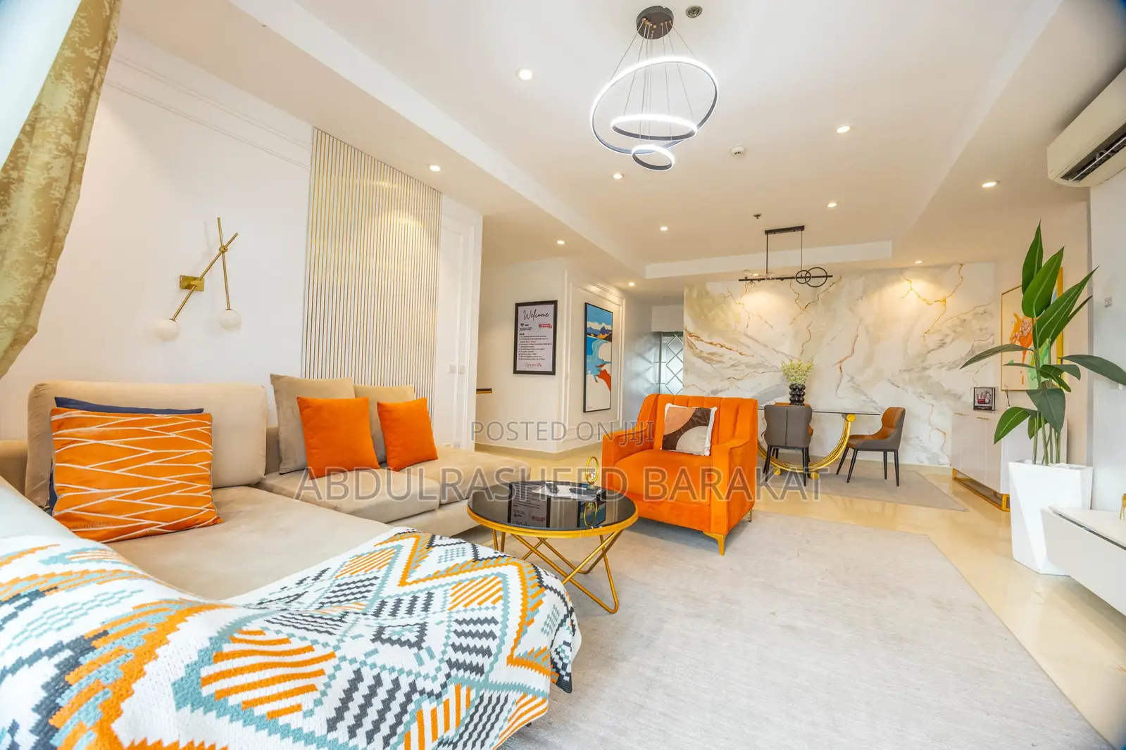 Luxury Three Bedroom With City View Not Ocean View in Victoria Island