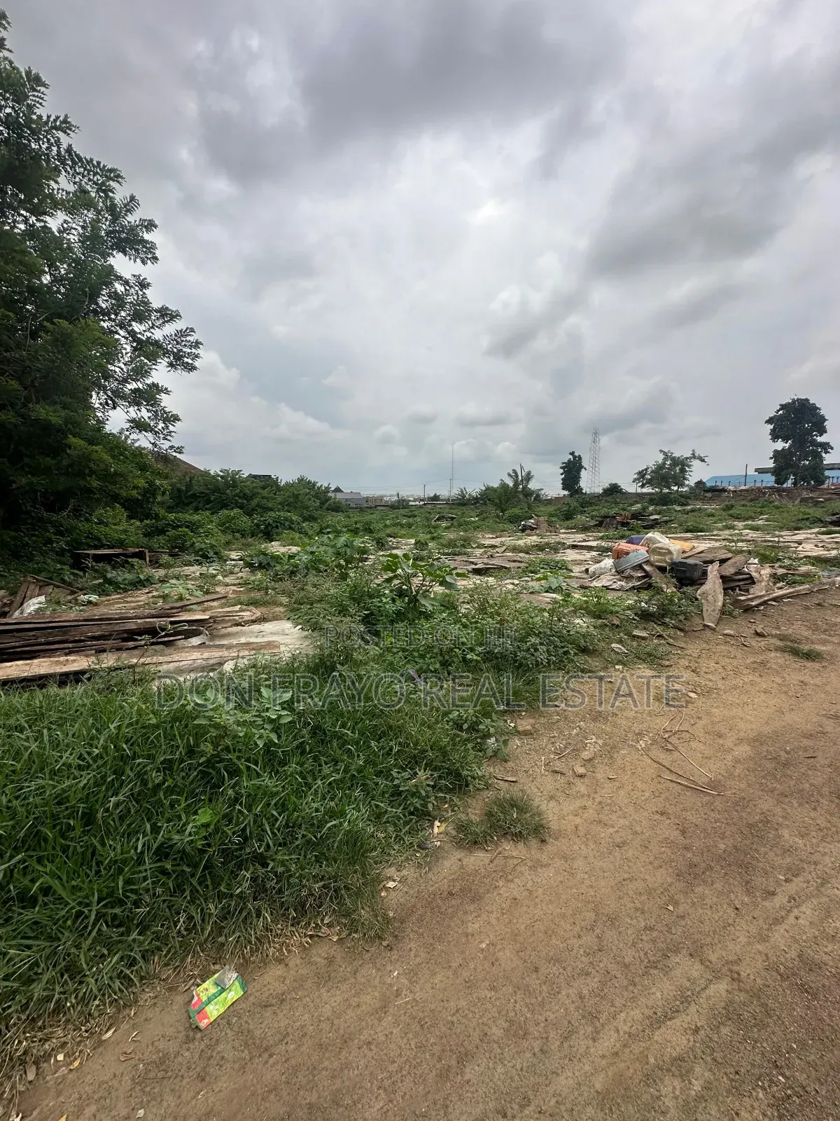 4 Plots of Mixed Used Land for Sale Opp Rayfield Wofun Olodo in Iwo Road