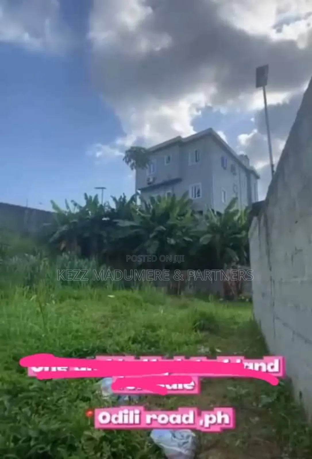For Sale: 11⁄2 Plots Inside an Estate at Dr Peter Odili Ph in Port-Harcourt