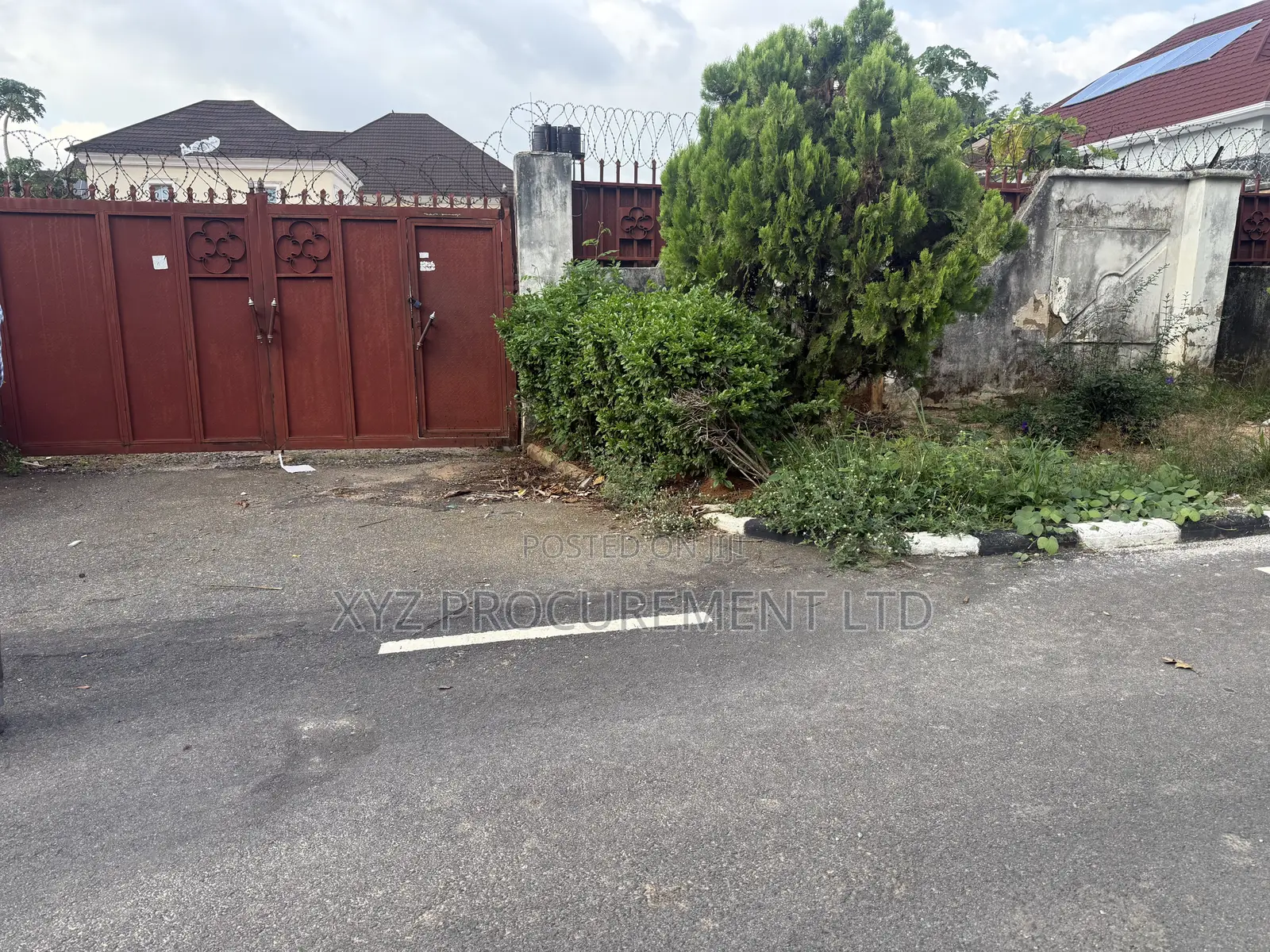 1,200 SQM Land Asokoro Main, Fenced and Gated. in Asokoro