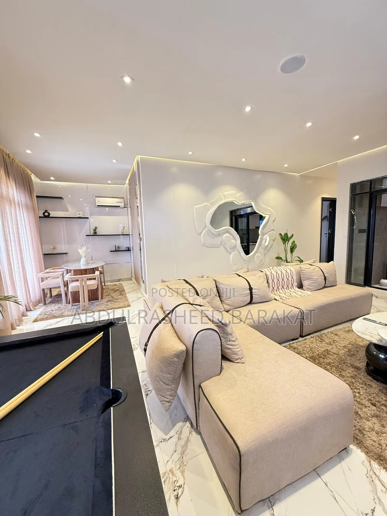Luxury Three Bedroom Apartment With Private Cinema in Ikate