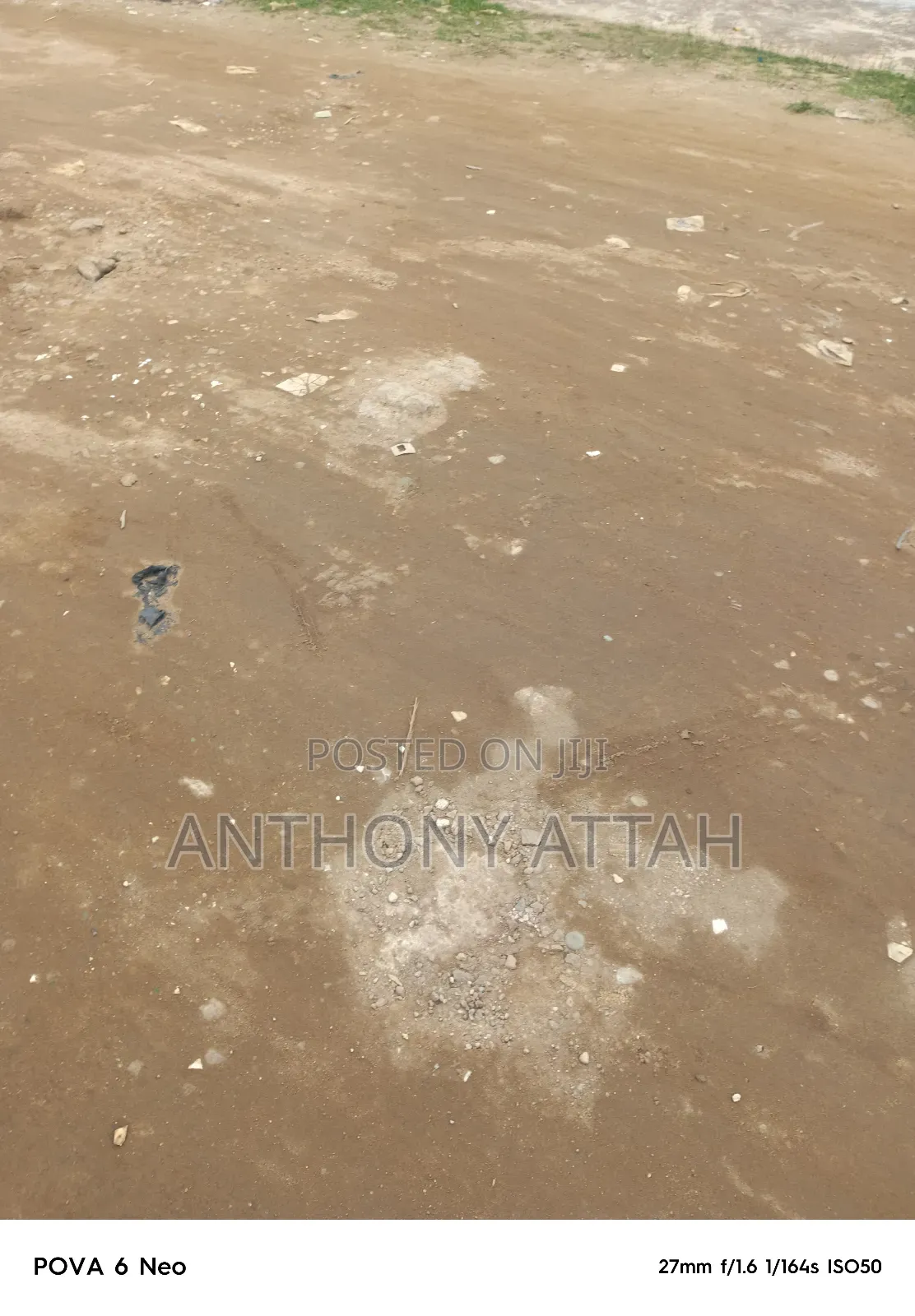 An Half Plot of Land Fenced Gated at Ipaja in Ipaja / Ipaja
