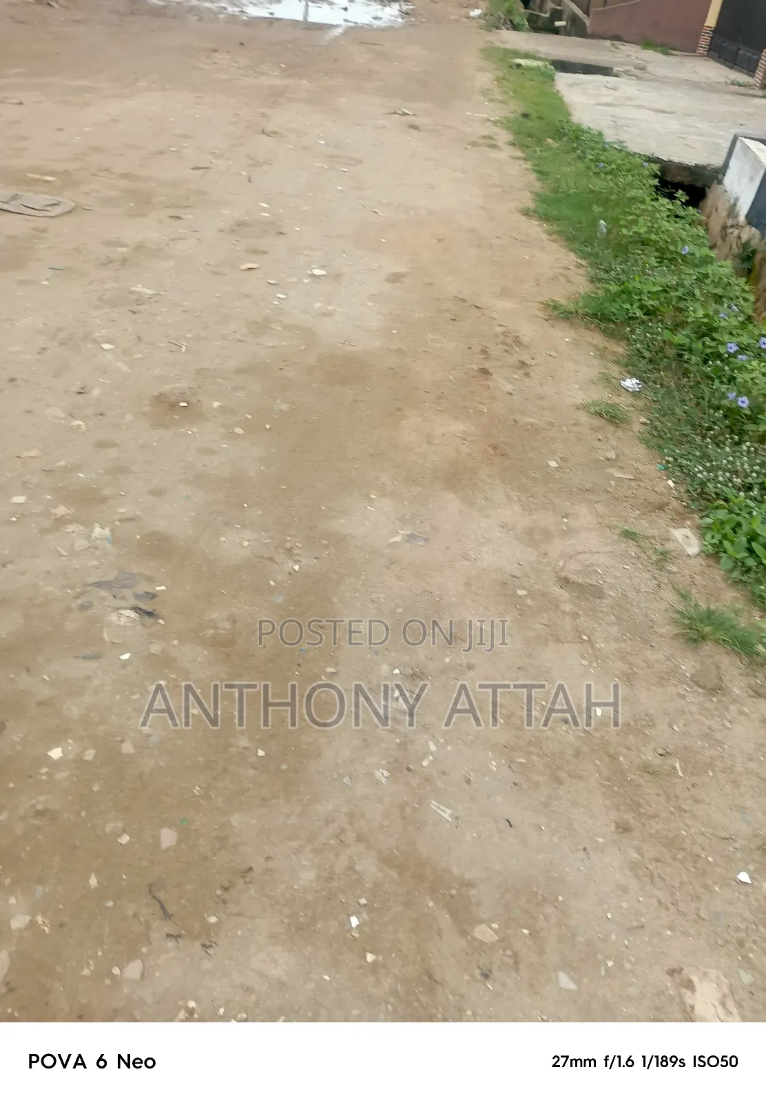 An Half Plot of Land Fenced Gated at Ipaja in Ipaja / Ipaja