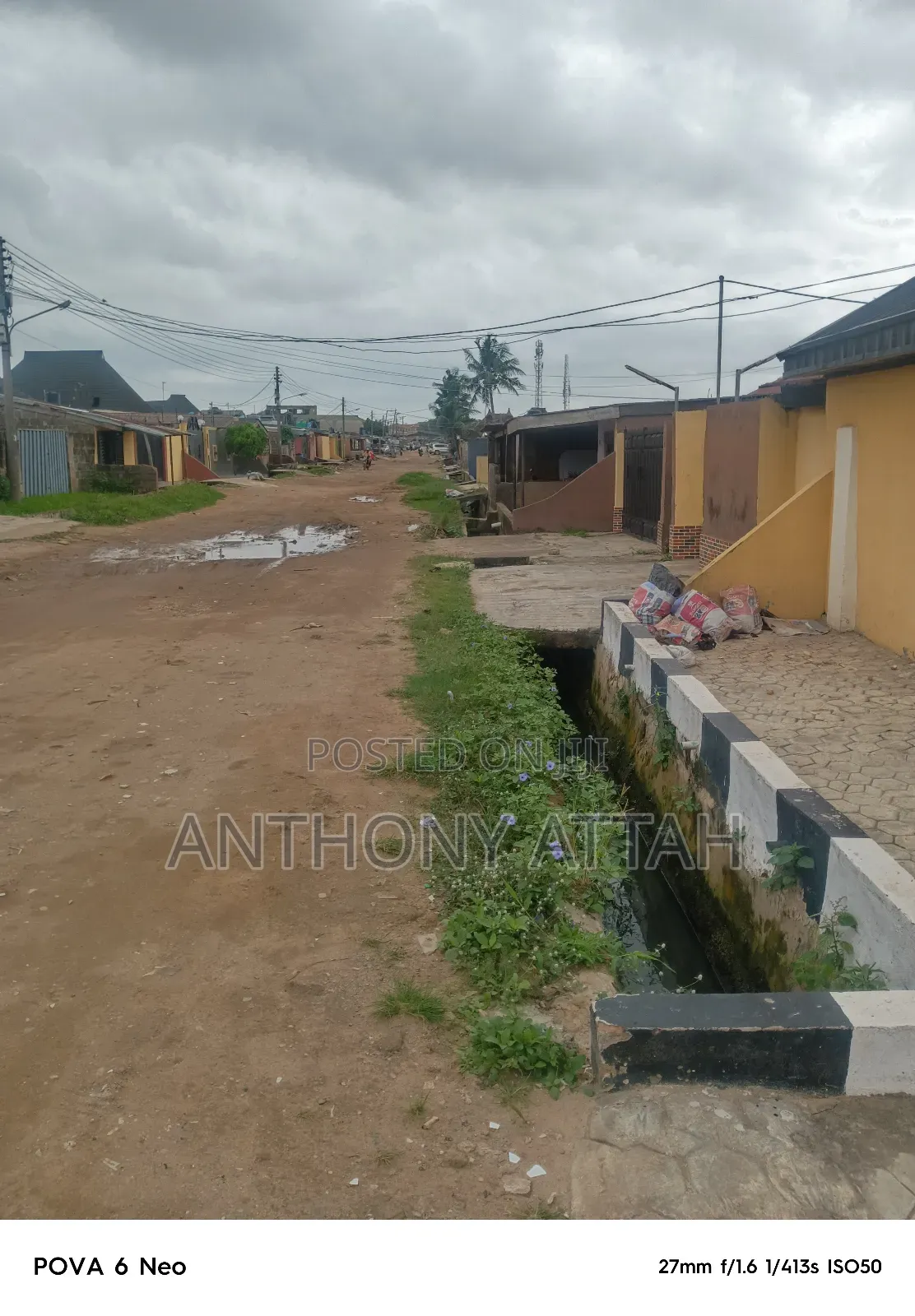 An Half Plot of Land Fenced Gated at Ipaja in Ipaja / Ipaja