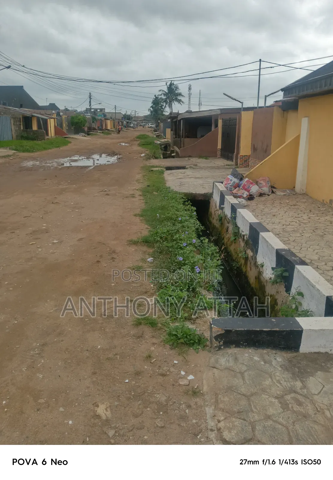 An Half Plot of Land Fenced Gated at Ipaja in Ipaja / Ipaja