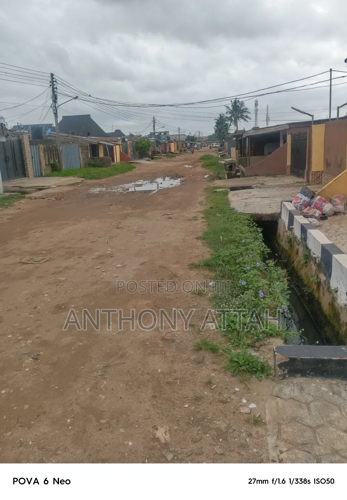An Half Plot of Land Fenced Gated at Ipaja in Ipaja / Ipaja