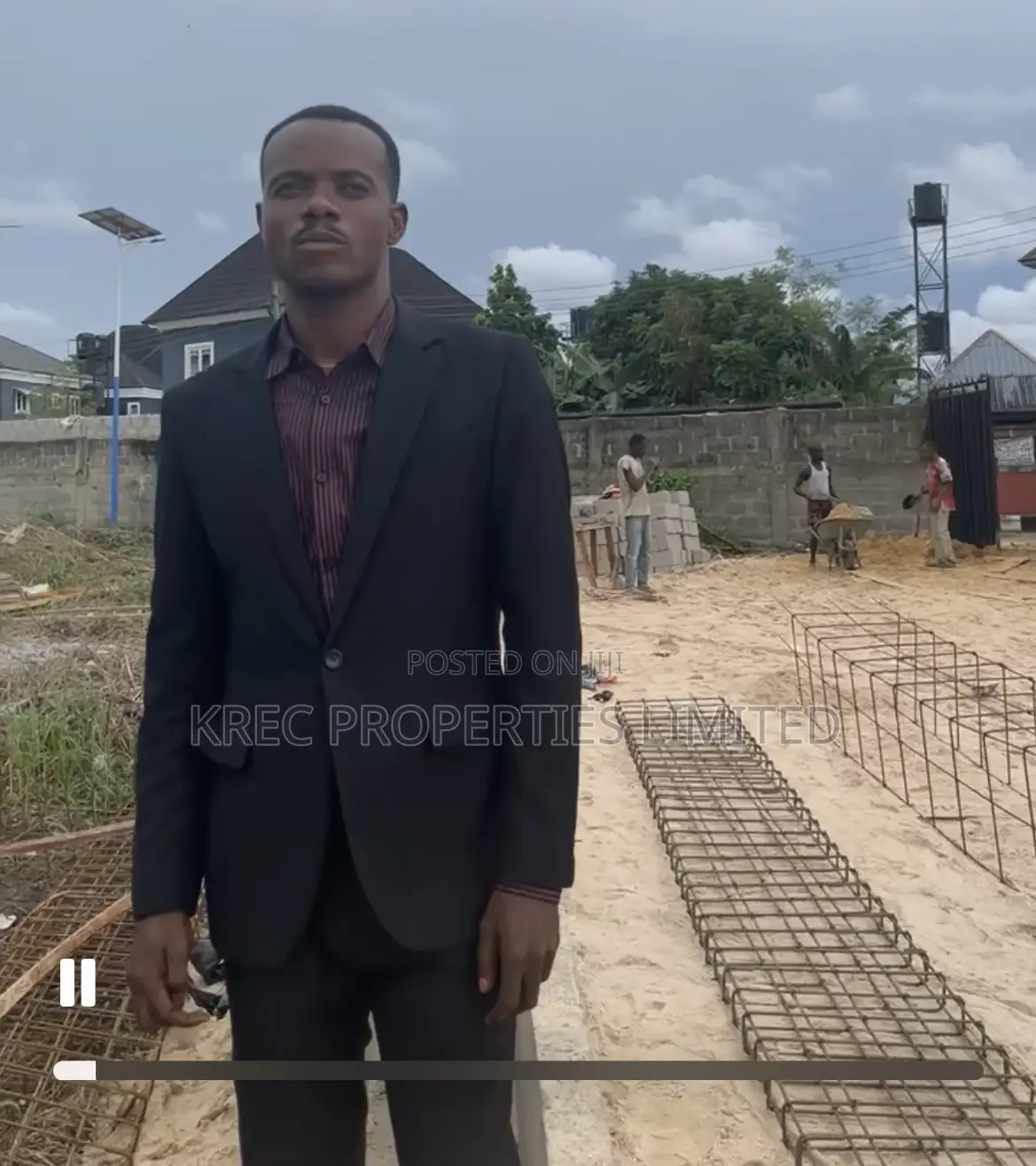 Iwofe Aker Road by Naval Junction in Uzoba