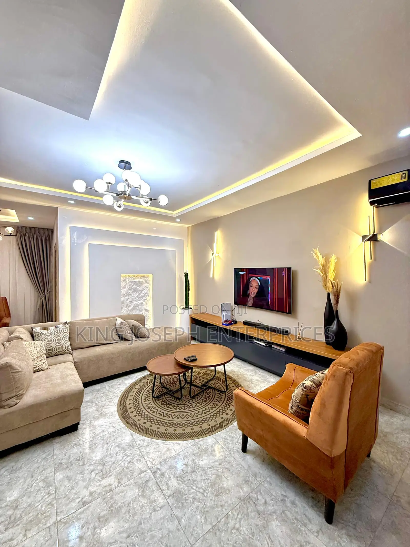 The Toms Luxury 3bed Apartment Jahi Abuja in Jahi