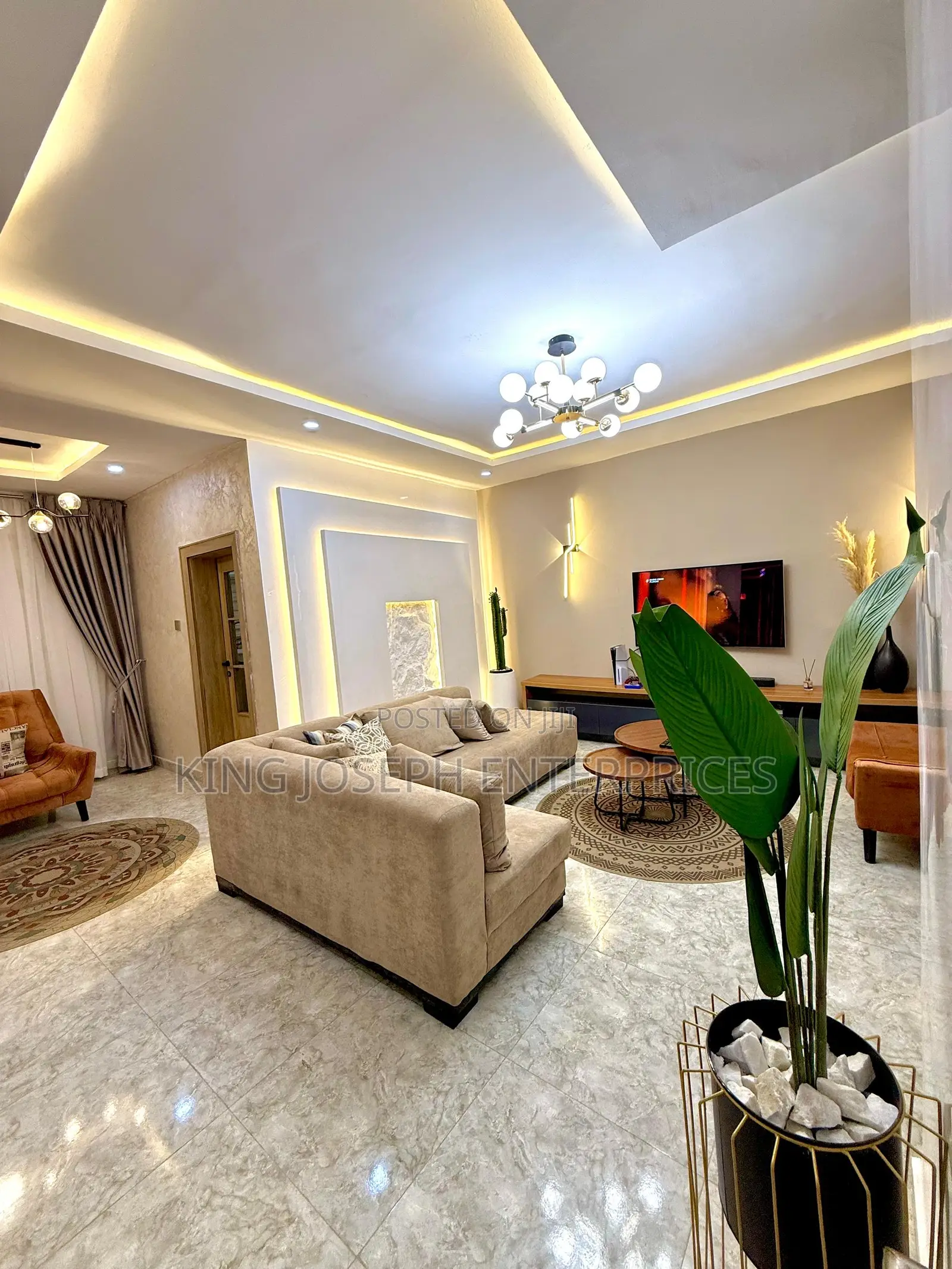 The Toms Luxury 3bed Apartment Jahi Abuja in Jahi