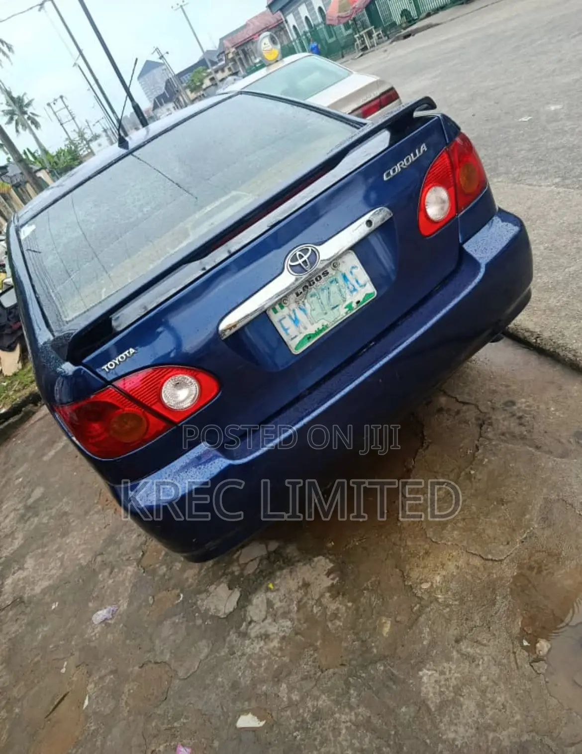 Iwofe Aker Road Beside Navy Base in Wimpy